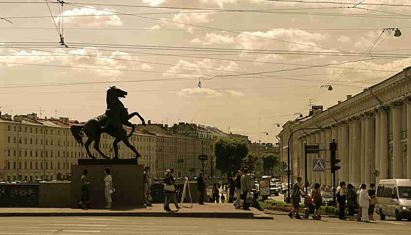 Прогулка по Петербургу от Лиговского проспекта к Невскому