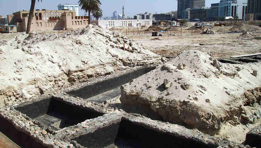 Археологические раскопки в Джумейре