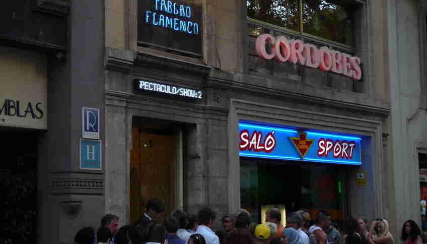 Таблао Flamenco Cordobes