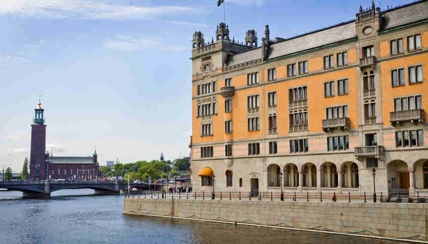 Самостоятельная прогулка по центру Стокгольма