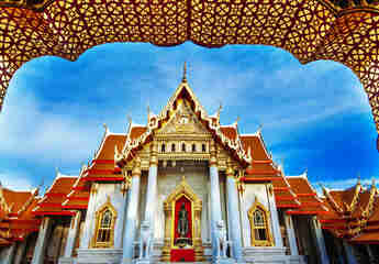 Мраморный монастырь в Бангкоке