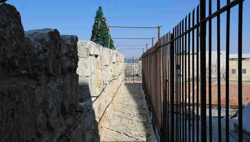 Прогулка по северной стене Иерусалима