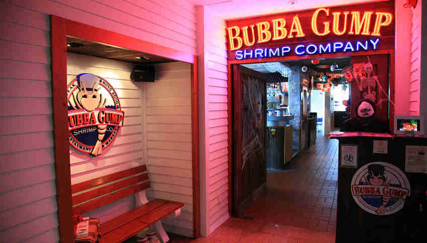 Ресторан "Bubba Gump Shrimp Co"