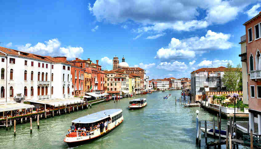 Общественный транспорт Венеции: вапоретто, остановки, маршруты и линии движения по каналам