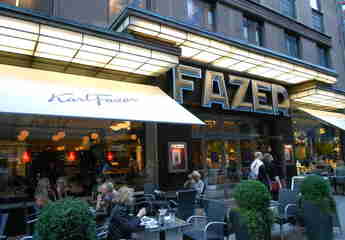 Лучшее в Хельсинки: Кондитерская "Fazer"