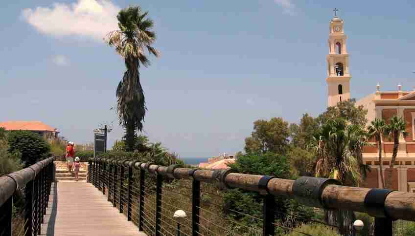 Мост желаний в Тель-Авиве
