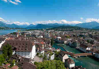 Люцерн, Швейцария. Достопримечательности, фото и маршрут для прогулки по городу.