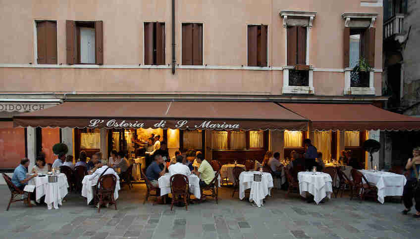 Ресторан L'Osteria di Santa Marina