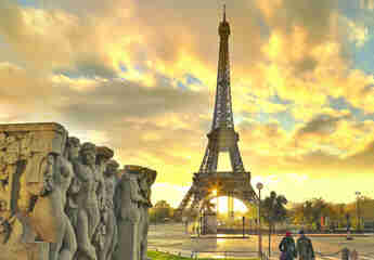 Самостоятельная экскурсия по Парижу от Лувра к Эйфелевой башне